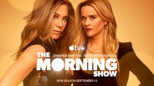 The highly anticipated third season of “The Morning Show,” starring and executive produced by Jennifer Aniston and Reese Witherspoon, premieres globally on September 13, 2023 on Apple TV+.