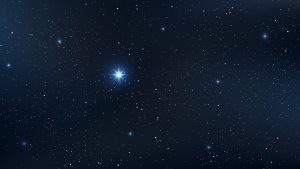 northern star, polaris nebula hiding