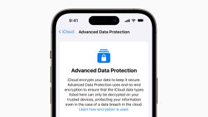iCloud Advanced Data Protection