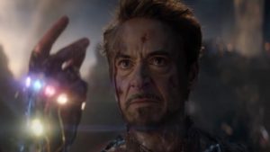 Iron Man in Avengers: Endgame final battle