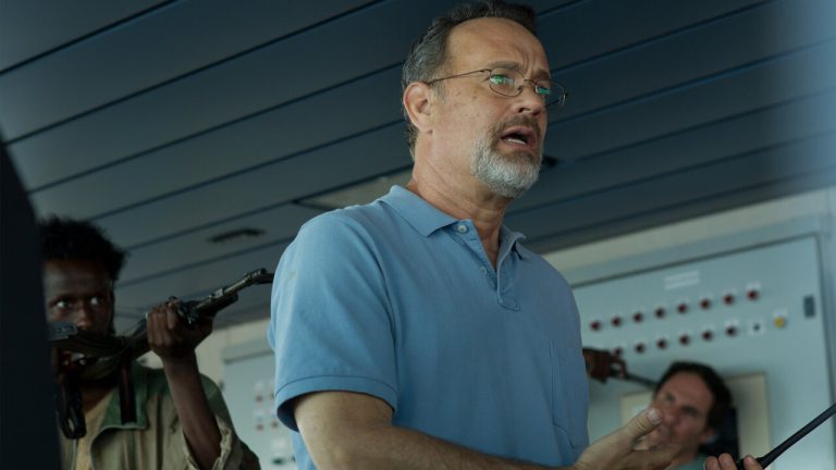 Tom Hanks as Captain Richard Phillips.