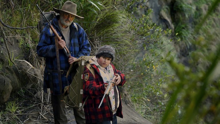 Sam Neill and Julian Dennison in Hunt for the Wilderpeople.