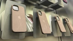 iPhone 15 FineWoven cases scratched