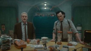 Mobius (Owen Wilson) and Loki (Tom Hiddleston) in Loki season 2 trailer 1.