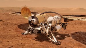 A concept of the Mars sample retriever that could bring alien germs to Earth