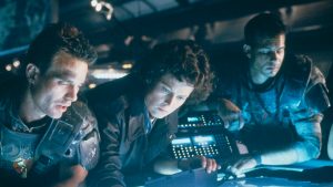 On the set of James Cameron's Alien