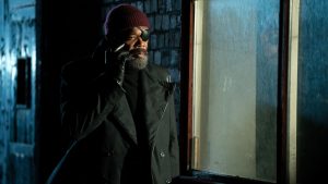 Samuel L. Jackson as Nick Fury in Marvel Studios' Secret Invasion.