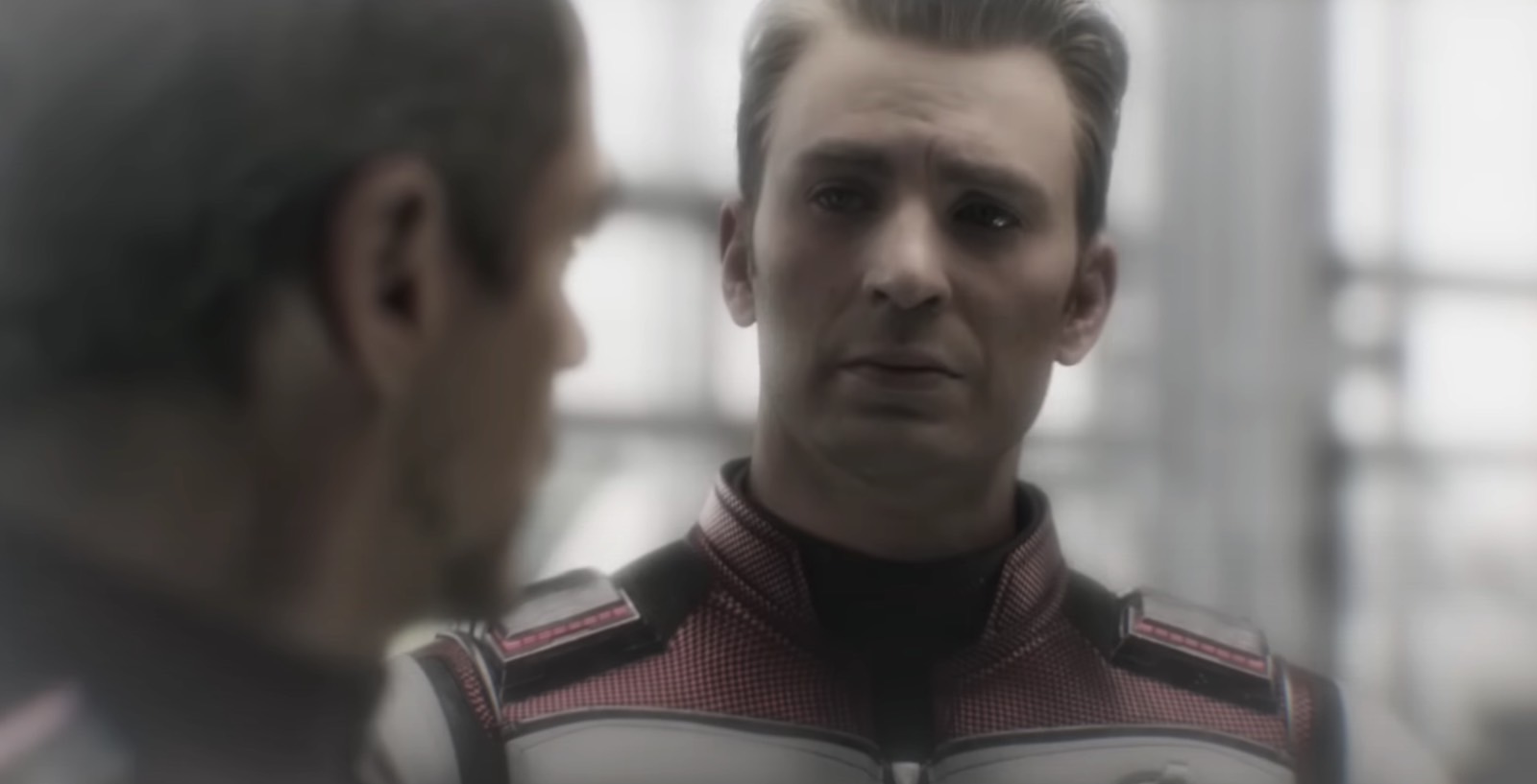 Steve Rogers (Chris Evans) in The Marvels trailer.