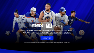 Bleacher Report sports on Max